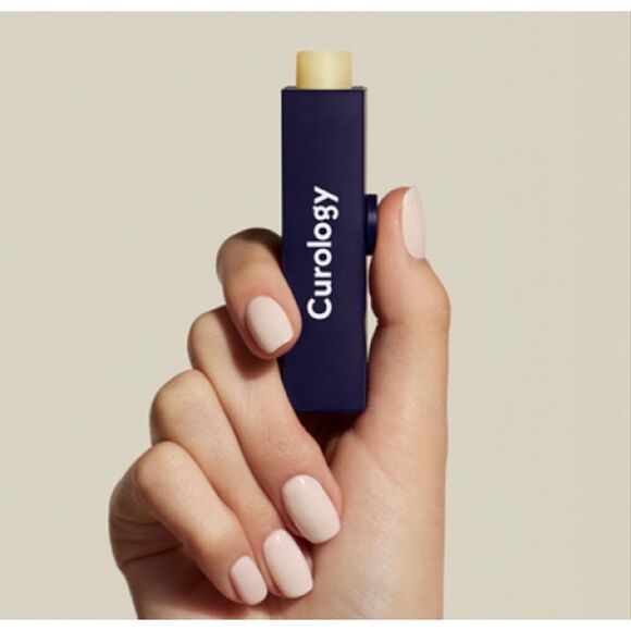 CUROLOGY - NWT - Lip Balm Bundle of 3 (2 Mint and1 Vanilla). One-Handed Tubes - Picture 4 of 16